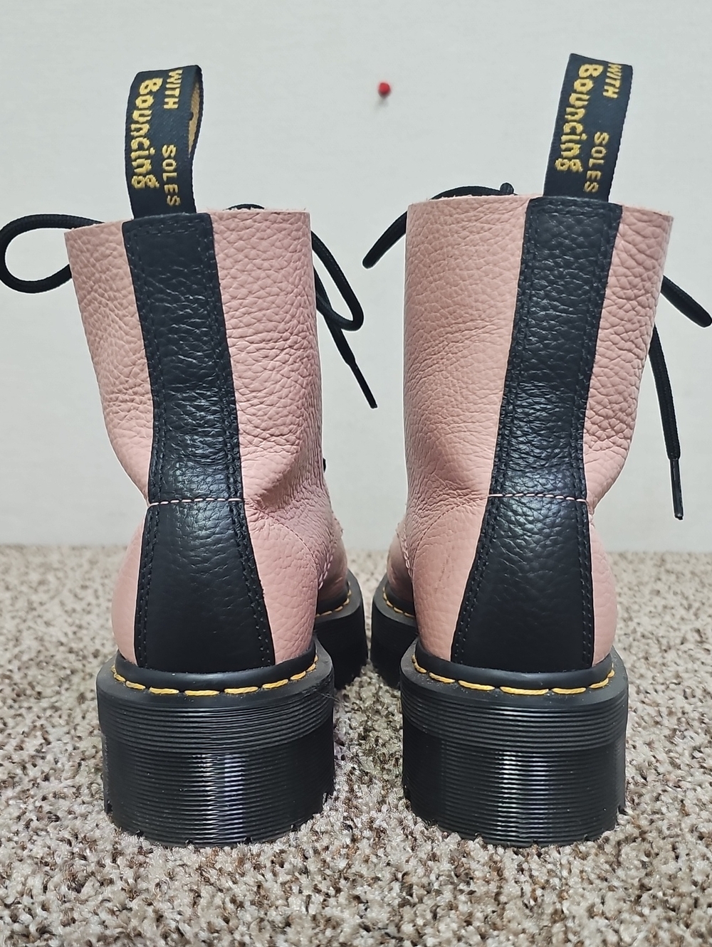 DR.MARTENS SINCLAIR PLATFORM BOOTS BFPM-07-228 - Picture 3 of 11